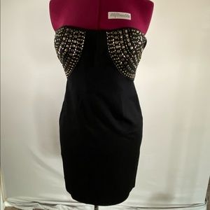 Gianni Bini - Vintage Strapless Knee Length Dress